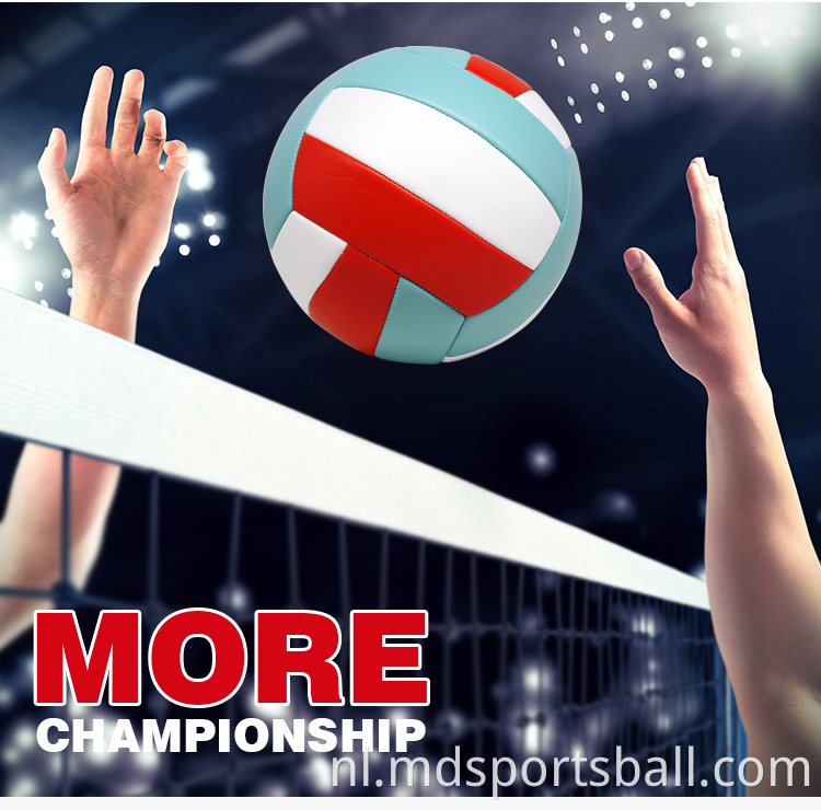 machine stitched volleyball